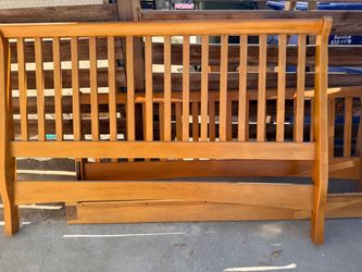 Cal King headboard and footboard