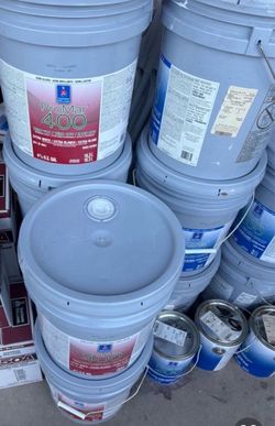 Pintura paint light gray eggshell/ Gris bajito con Brillo
