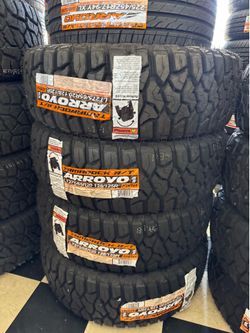 📲💯Lt275/65/20 vendo set de llantas nuevas arroyo