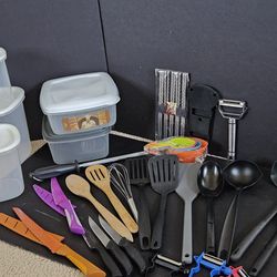 Kitchen Items Containers Utensils Knives