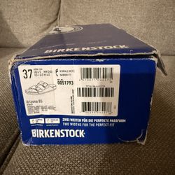 Black Leather Birkenstock 