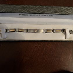 Men’s Elegant Diamond Stainless Steel Bracelet