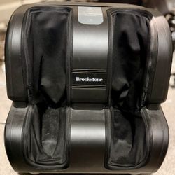 Brookstone Multispeed Foot Massage Machine Black Corded Electric