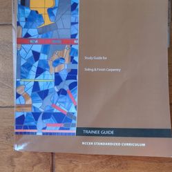Study Guide for Siding & Finish Carpentry # 58