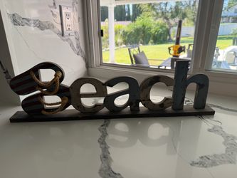 Beach Sign