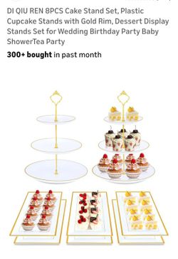 8 Piece Cake Stand