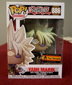 Funko Pop Yu-Gi-Oh! Yami Marik #886 Toy Temple Exclusive