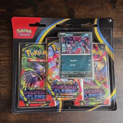 Pokemon Phantasmal Flames 3pk Blister