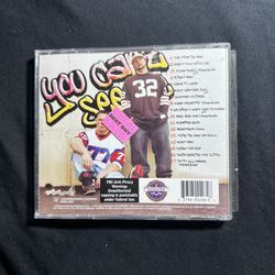WWE JOHN CENA AND THE TRADEMARC SIGNED YOU CANT SEE ME MUSIC CD