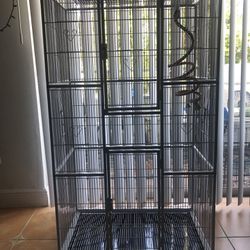 Three tier bird cage