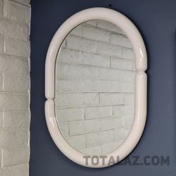 Framed Oval Wall Mirror