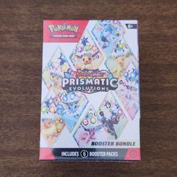 Pokemon Cards Scarlet and Violet Prismatic Evolutions Booster Bundle