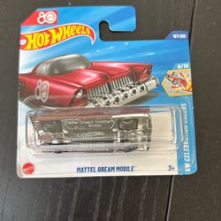 Hot Wheels Mattel Dream Mobile Short Card