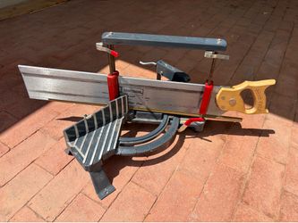 Craftsman Hand Saw with Miter Setup