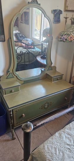 Green Dresser From 1930's