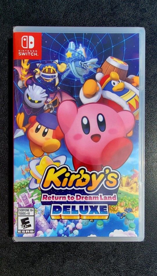 Kirby's Return to Dream Land Deluxe - Nintendo Switch Game - New Still Sealed