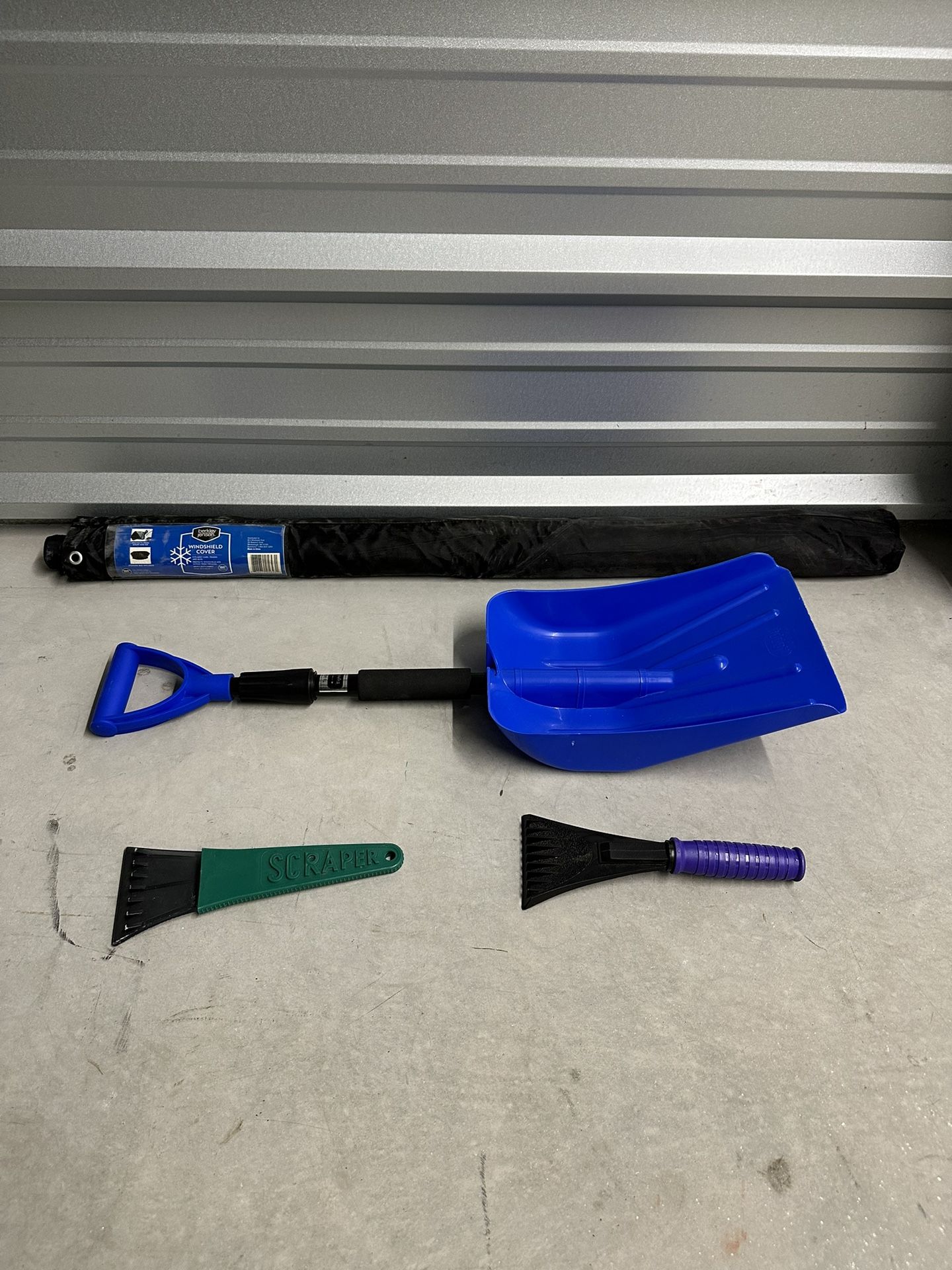 Windshield Cover Snow Shovel Scrapers Lot