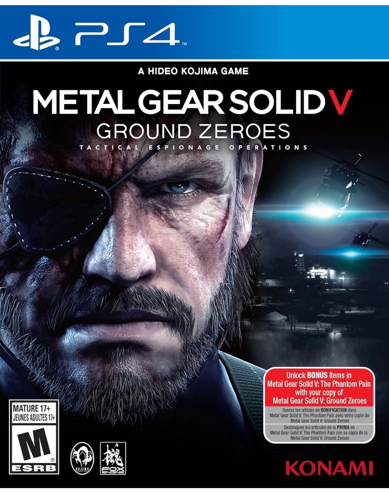 PS4 Metal Gear Solid V