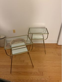 Westelm bedside Bedroom Table