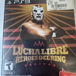 Lucha Libre AAA Heroes del Ring Sony PlayStation 3 PS3 