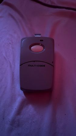 Rechargeable Gate Opener Clicker 10 Code Multicode 