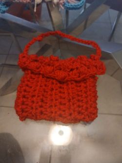 Hand-made little purse