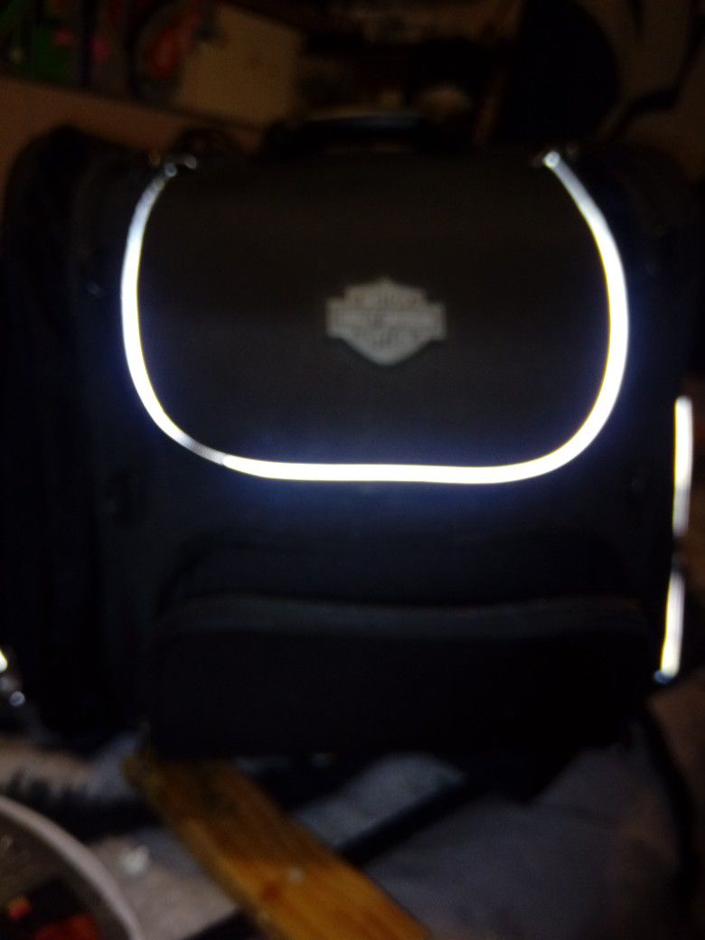 Harley Davidson Travel Overnight Sissy Bar Storage Bag For Many And  Multiple Purpose 