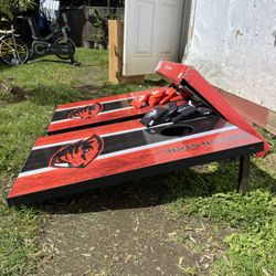 Set Of Cornhole Boards And Bags Of Oregon St 