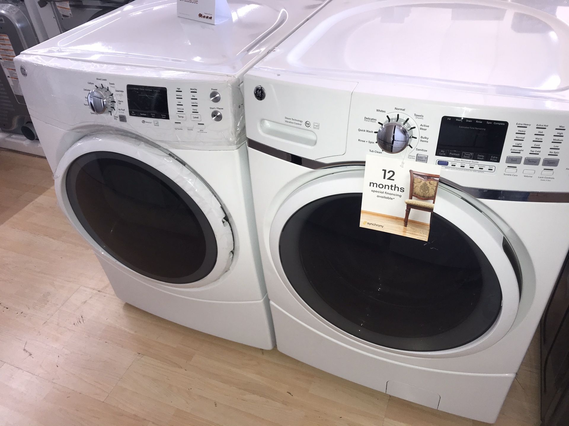 Ge washer and dryer Only 5$ down no credit check
