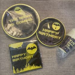 Batman Birthday Set
