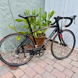 Specialized Allez Road Bike – Carbon Fork – Shimano Tiagra/Sora 2x9 – 52cm – Cleaned & Tuned Ready