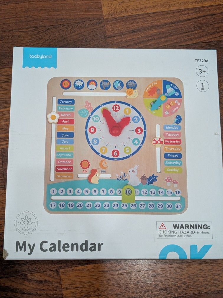 Kids My Calendar Toy