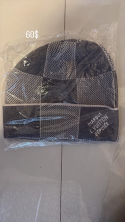 LV Gray beanie