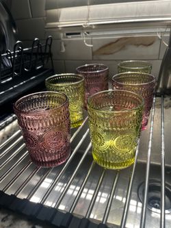VINTAGE TUMBLER SET OF 6