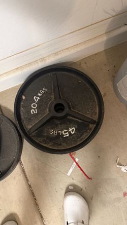 175 lbs Standard Cast Iron Weight Plates – $175 OBO