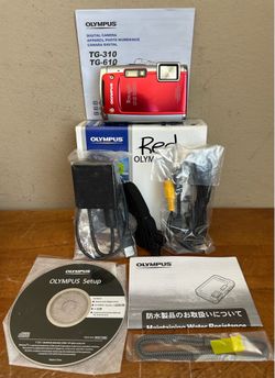 Olympus Tough TG-610 HDMI 14.0MP Rugged Waterproof Digital Compact Camera