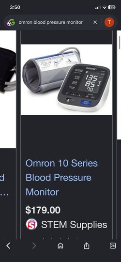 LOW PRICE MOVING- OMRON $179 + TAX RETAIL BLOOD PRESSURE MONITOR