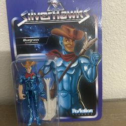 Super 7 Reaction Silver Hawks Bluegrass 