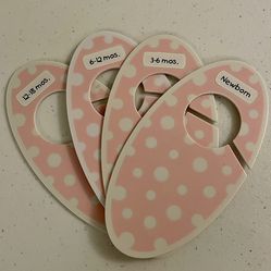 Baby Closet Dividers for Infant Clothes - Ship Only