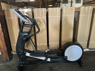 PRECOR BLACK CROSS TRAINER ELLIPTICAL 835 LED CONSOLE! FULL COMMERCIAL