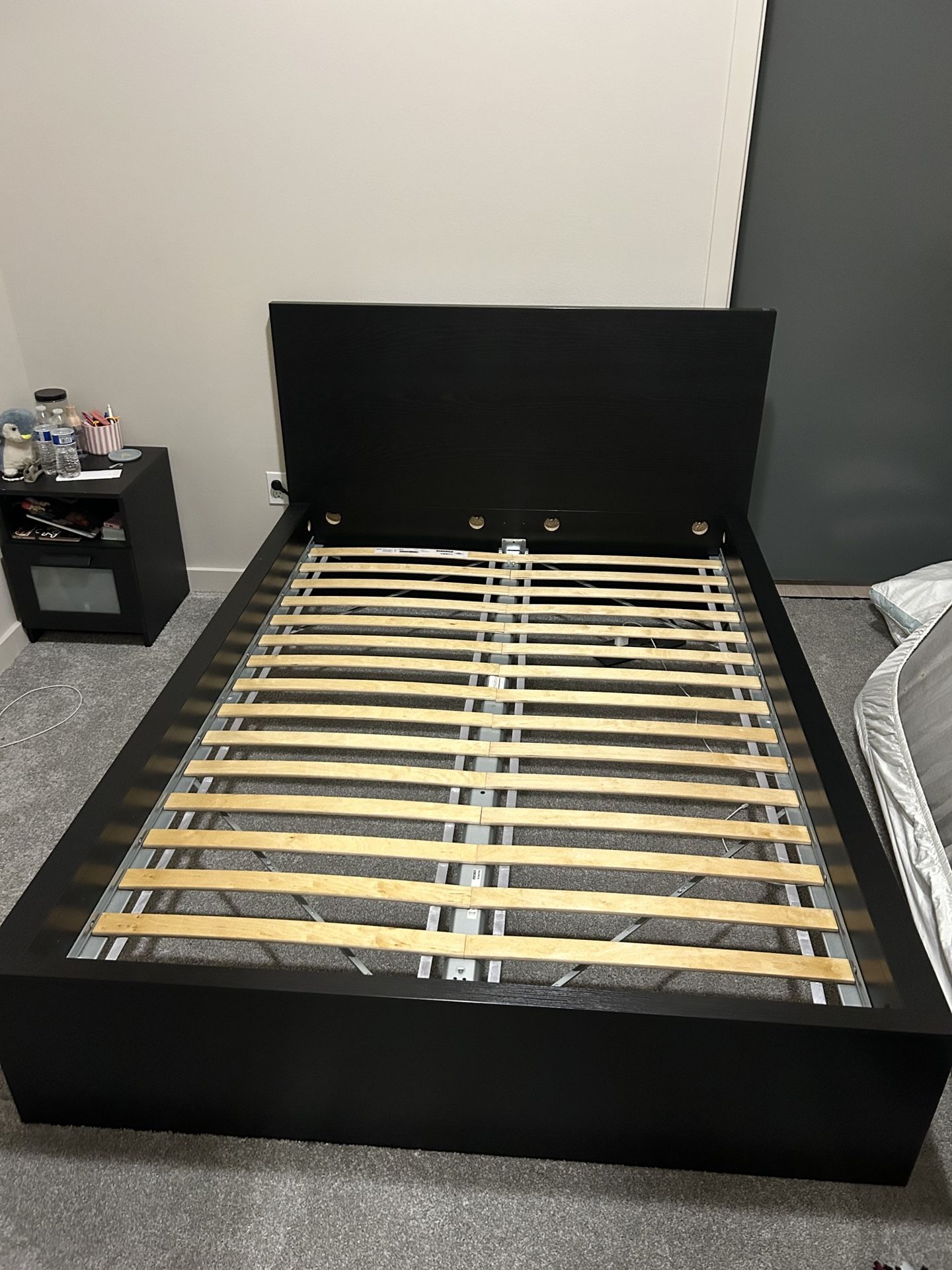 Black Full Size Ikea Malm Bed Frame