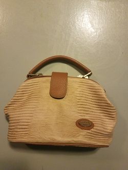 Vintage Paco Paris ostrich handbag
