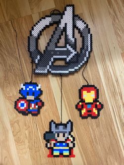 Avengers Dream Catcher Perler Beads