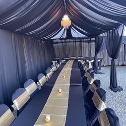 Canopy Draping Any Color