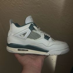 Jordan 4 Size 9 Green And White 