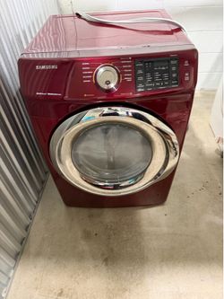 Bosh front load washer Samsung front load dryer n dining room table