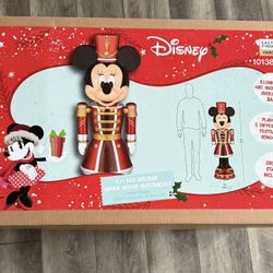 Disney Mickey And Minnie Christmas Nutcracker 