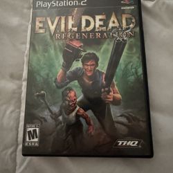 Evil Dead Regeneration PS2