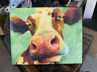 Cow Canvas