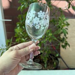 Snowflake Wine Glasses